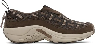 Merrell 1trl Brown Jungle Moc Evo Woven Se Sneakers
