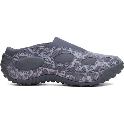 Merrell 1trl Gray Jungle Trek Rmt Mule Sneakers In Comet