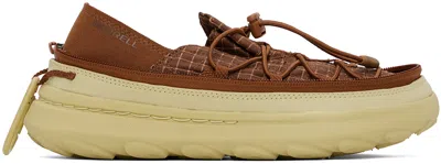 Merrell 1trl Tan Hut Moc 2 Packable Rs Slippers In Nutshell