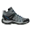 Merrell Accentor 3 J037349 Men's Rock Blue Mid Top Waterproof Hiking Boots In Gray