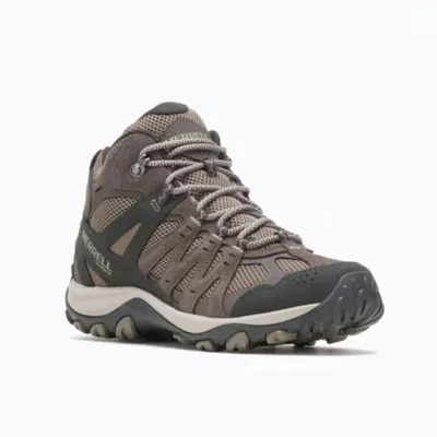 Merrell Accentor 3 Mid J135230 Womens Brindle Waterproof Hiking Boots Rhs8705 In Brown