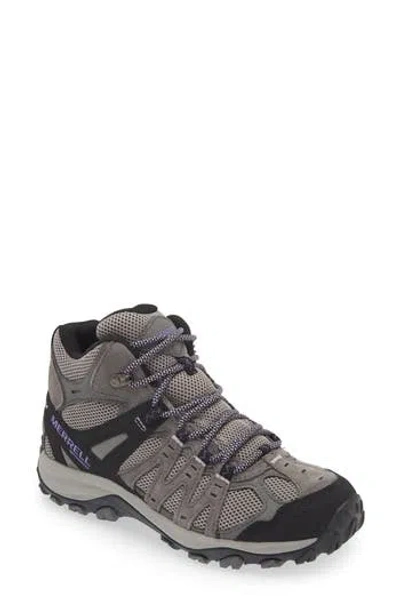 Merrell Accentor 3 Mid Hiking Shoe In Charcoal/flora