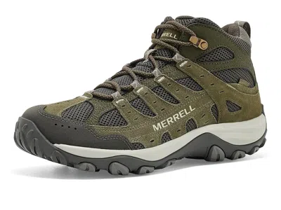Merrell Accentor 4 Mid Waterproof Men's Hiking Boots Loden: 11 M, Suede/textile In Multi