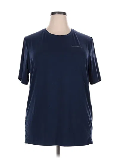 Pre-owned Merrell Active T-shirt In Blue