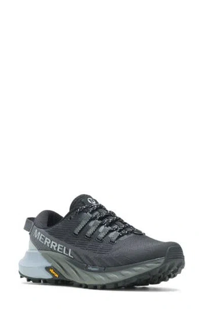Merrell Agility Peak 4 Trail Running Shoe In Black
