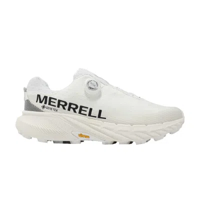 Pre-owned Merrell Agility Peak 5 Boa Gore-tex 'white'