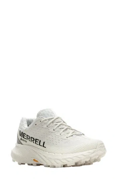 Merrell Agility Peak 5 Gore-tex® Waterproof Running Shoe In White