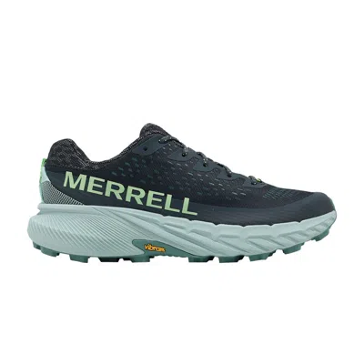 Pre-owned Merrell Agility Peak 5 'slate' In Blue