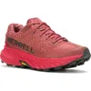 Merrell Agility Peak 5 Trail Running Shoe In Red Oxide