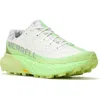 Merrell Agility Peak 5 Trail Running Shoe In White/hyalite