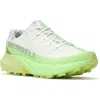 Merrell Agility Peak 5 Trail Running Shoe In White/hyalite