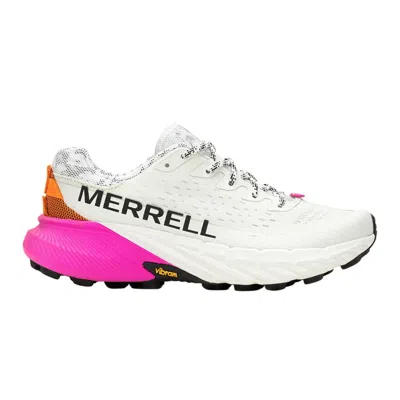 Merrell Agility Peak 5 White Pink  Women's Shoes In Multi
