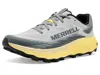 Merrell Agility Peak 6 Shoes Grey Yellow Ss26 In Gray