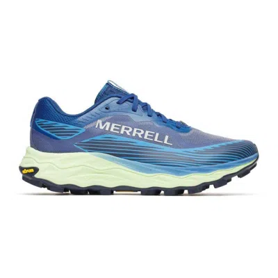 Merrell Agility Peak 6 Shoes Blue Green Ss26