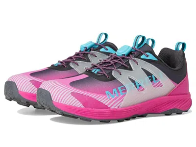 Merrell Agility Peak Kdz (little Kid/big Kid) Kid's Shoes Charcoal/pink : 12 Little Kid M, Textile
