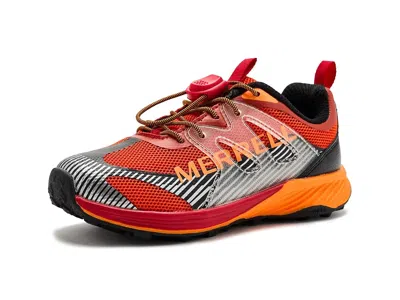 Merrell Agility Peak Kdz (little Kid/big Kid) Kid's Shoes Deep Orange/black : 11 Little Kid M, Textile