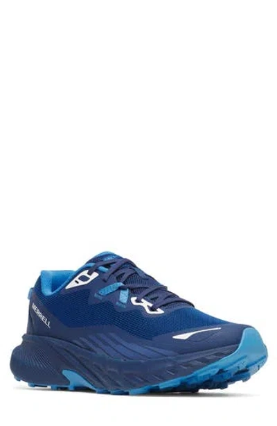 Merrell Agility Trail Running Shoe In Blue