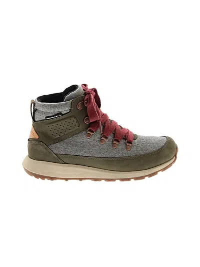 Pre-owned Merrell Ankle Boots In Gray