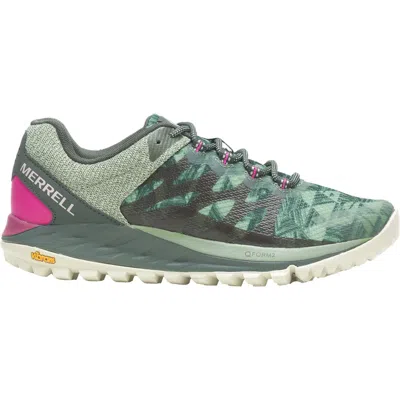 Merrell Antora 2 J067262 Sneakers Women's Teal Green Trail Running Shoes Tf2611