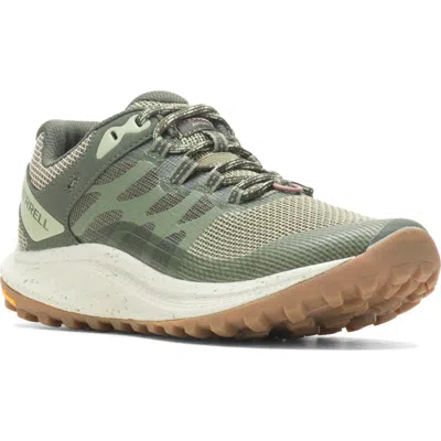 Merrell Antora 3 Trail Running Sneaker In Animal Print
