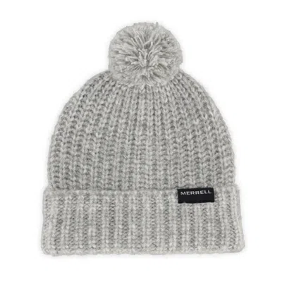 Merrell Avalea Chunky Yarn Beanie In Gray