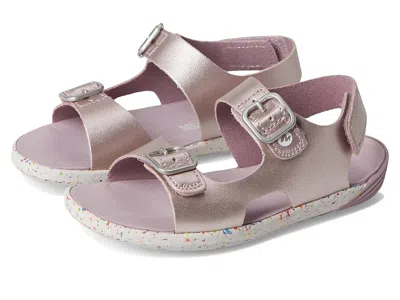 Merrell Bare Steps Sandal (toddler) Kids Shoes Lilac/metallic : 7 Toddler M, Leather