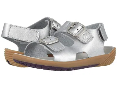 Merrell Bare Steps Sandal (toddler) Kids Shoes Silver : 4 Toddler W, Leather
