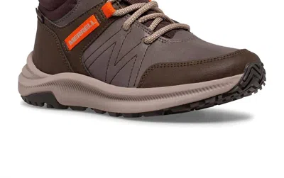 Merrell Big Kid's Greylock Hiking Boots In Brown