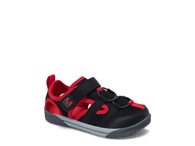 Merrell Bolton Sandal Kids' In Black/red
