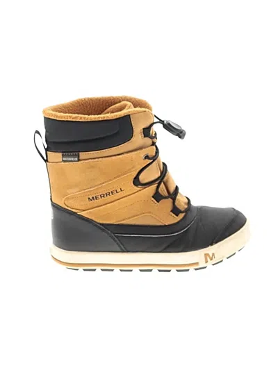 Pre-owned Merrell Kids' Boots In Black