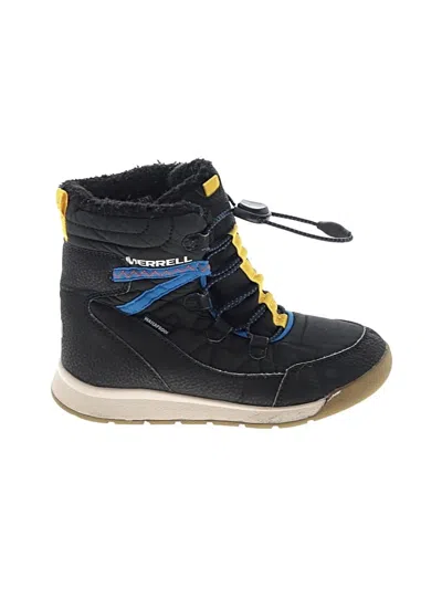 Pre-owned Merrell Kids' Boots In Black
