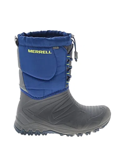 Pre-owned Merrell Kids' Boots In Gray