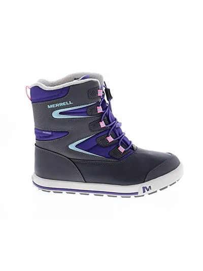 Pre-owned Merrell Boots In Purple