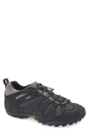Merrell Cham 8 Stretch Tactical Hiking Boot In Black/grey