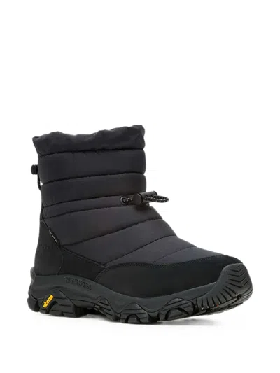Merrell Coldpack 3 Zero Quilted Sneakers In Black
