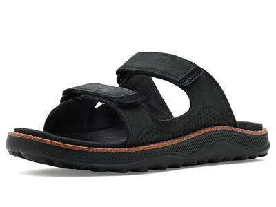 Merrell Cove Leather Slide In Black