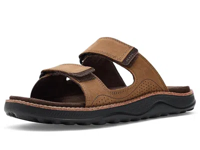 Merrell Cove Leather Slide In Brown