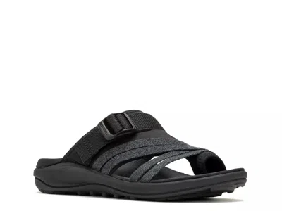 Merrell District 4 Post Sandal In Black