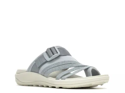 Merrell District 4 Post Sandal In Gray