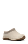 Merrell Encore Ice 5 Water Resistant Genuine Shearling Slip-on Shoe In Oyster
