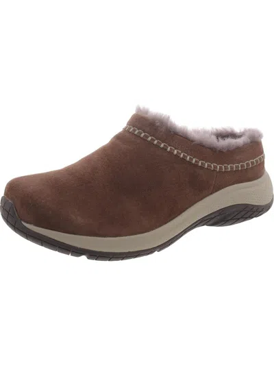 Merrell Encore Ice 5 Womens Suede Sheepskin Casual And Fashion Sneakers In Bracken