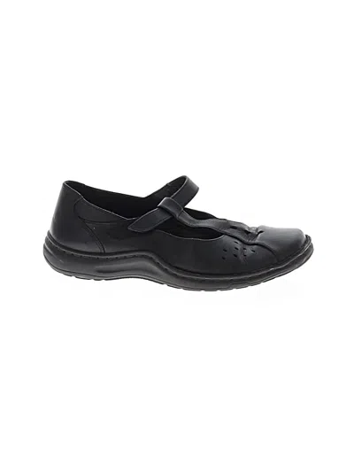 Pre-owned Merrell Flats In Black