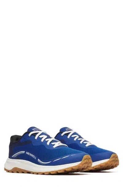 Merrell Fly Strike 2 Trail Running Shoe In Blue