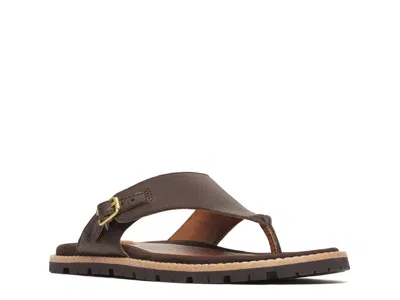 Merrell Haven Post Flip Flop In Brown