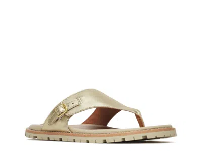 Merrell Haven Post Flip Flop In Gold