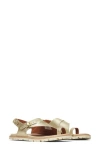 Merrell Haven Metallic Backstrap In Gold
