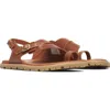 Merrell Haven Toe Loop Sandal In Brown