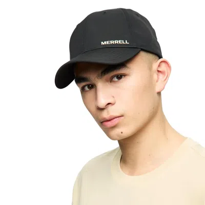 Merrell Huntington Tech Fabric Cap In Black