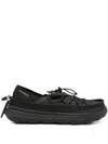 Merrell Hut Moc 2 Grid-pattern Sneakers In Black