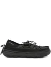 Merrell Hut Moc 2 Grid-pattern Sneakers In Black